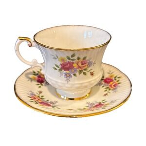 Elizabethan Bone China Tea Cup Teacup English Garden‎ Colorful Floral England